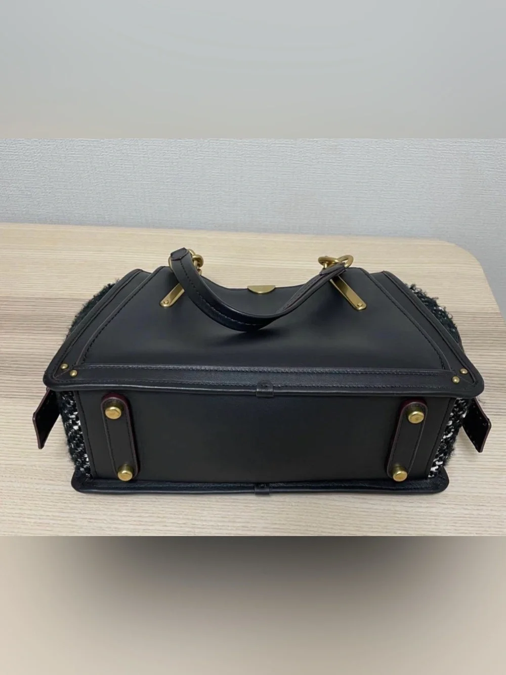 Coach smooth leather